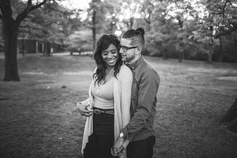 Prospect Park, Brooklyn – Engagement session – Erin and Crosby